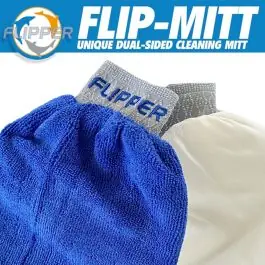 Flipper Glass Cleaning Mitt 2pk (CLOSEOUT) - Cleaning Supplies