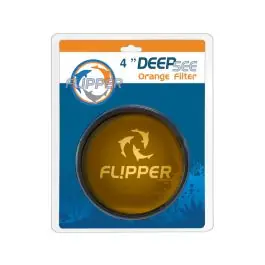 Flipper DeepSee Viewer Orange Filter Lens, 4in (CLOSEOUT) - Cleaning Supplies