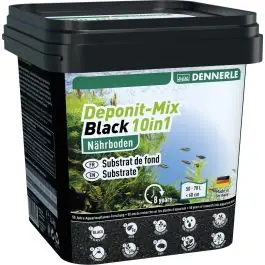 Dennerle Deponit-Mix Black 10-in-1 Substrate, 4.8 kg (OPEN BOX)