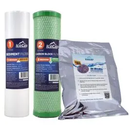 IceCap 4-Stage RO/DI Replacement Filter Kit