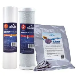 IceCap Universal 4-Stage RO/DI Replacement Filter Kit