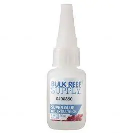 1 oz. Bottle BRS Extra Thick Gel Super Glue - Bulk Reef Supply