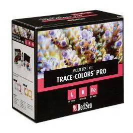 RedSea Trace Colors Pro Multi Test Kit (I2,K,Fe) - Red Sea