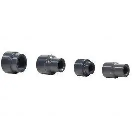 Schedule 80 Reducing Coupler Thread x Thread - Bulk Reef Supply