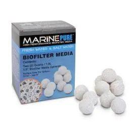 MarinePure Ceramic Biomedia 1 1/2” Spheres