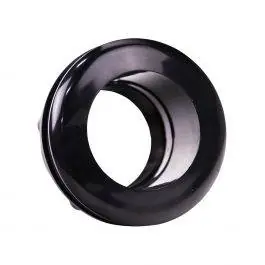 Bulkhead ABS Slip x Thread (Slip on the Flange/Head side) - Bulk Reef Supply