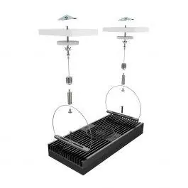 EXT Single Module Hanging Kit (Black) - AquaIllumination
