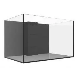 81 Gallon Internal Overflow Rimless Aquarium - Fiji Cube