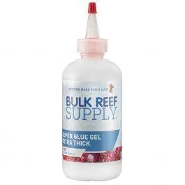 10 oz. Bottle BRS Extra Thick Gel Super Glue - Bulk Reef Supply