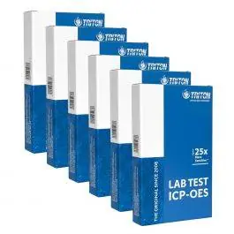 6-Pack ICP-OES Testing Kit