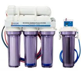 5 Stage Premium Plus 150 GPD Water Saver RO/DI System - Bulk Reef Supply