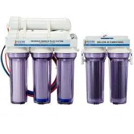 6 Stage Deluxe Plus 200 GPD Water Saver RO/DI System - Bulk Reef Supply