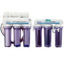 7 Stage PRO Plus 150 GPD Water Saver RO/DI System - Bulk Reef Supply