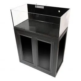 Nuvo EXT 30 Long Aquarium with Black APS Stand - Innovative Marine