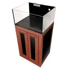 Nuvo EXT 25 Lagoon Aquarium with Wood APS Stand - Innovative Marine