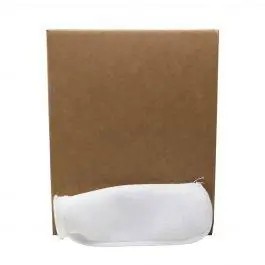 Case (50) 4” x 14” BRS Felt Filter Sock with Plastic Ring - Bulk Reef Supply