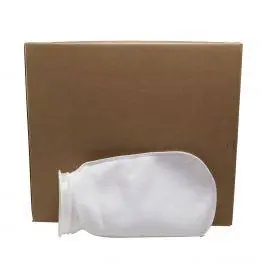 Case (50) 7” x 16” BRS Felt Filter Sock with Plastic Ring - Bulk Reef Supply