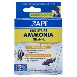 Ammonia Aquarium Test Strips - API