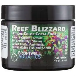 ReefBlizzard-XC - Xtreme Color Powdered Food - For SPS, Softies & Larval Fish