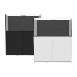 108 Gallon Internal Overflow Rimless Aquarium with Stand - Fiji Cube