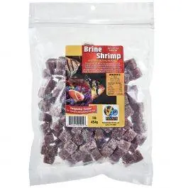 Brine Shrimp Bulk Frozen Cubes 1lb - V2O Aquarium Foods