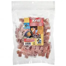 Fresh Frozen Krill Pacifica 1lb - V2O Aquarium Foods