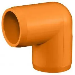 Orange Furniture Grade 90° Elbow Fitting Slip X Slip - Bulk Reef Supply