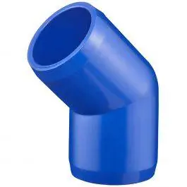 Blue Furniture Grade 45° Elbow Fitting Slip X Slip - Bulk Reef Supply
