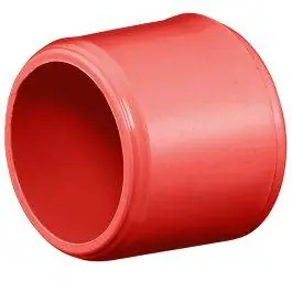 Red Furniture Grade PVC End Cap - Bulk Reef Supply