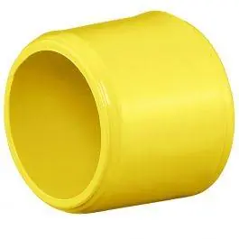 Yellow Furniture Grade PVC End Cap - Bulk Reef Supply