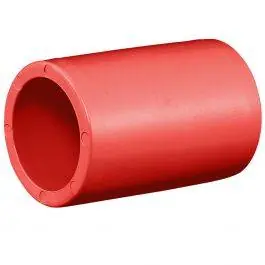 Red Furniture Grade External Coupling Fitting Slip X Slip - Bulk Reef Supply
