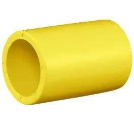 Yellow Furniture Grade External Coupling Fitting Slip X Slip - Bulk Reef Supply