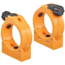UV Sterilizer Mounting Clamps (2-Pack) - Orange