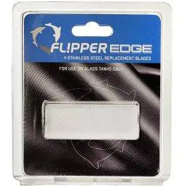 Flipper Edge Stainless Steel Blades (4 Pack)