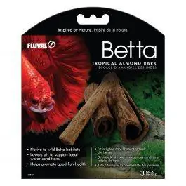 Betta Tropical Almond Bark (3 Pack) - Fluval