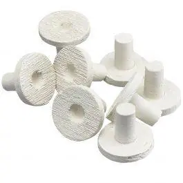 NextGen 1" Ceramic Frag Plugs - White (25 Pack) - Ocean Wonders