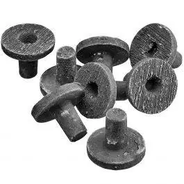 NextGen 1" Ceramic Frag Plugs - Hawaiian Black (25 Pack) - Ocean Wonders