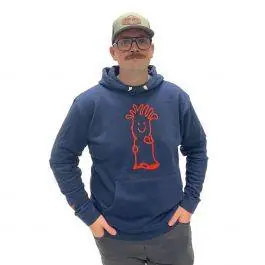 Navy Mr. Chili Sweatshirt - Bulk Reef Supply
