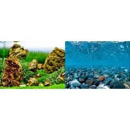 River Rock/Sea of Green Aquarium Backgrounds - SeaView