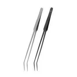 Stainless Steel Curved Fine Tip Pinsettes - Ultum Nature Systems