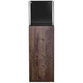 HelloReef 15 Gallon Aquarium & Dark Brown Stand Bundle