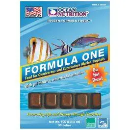 Formula One - 35 Cubes (3.5 oz) Frozen Fish Food