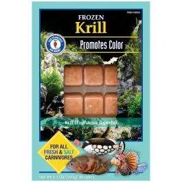 Krill - 30 Cubes (3.5 oz) Frozen Fish Food