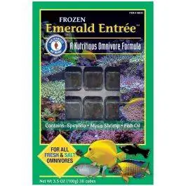 Emerald Entrée - 30 Cubes (3.5 oz) Frozen Fish Food