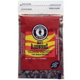 Frozen Bloodworms - Flat Pack - Frozen Fish Food