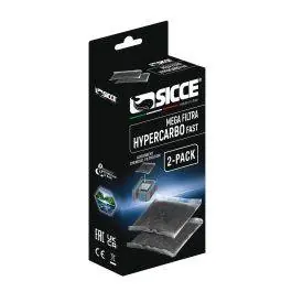Mega Filtra Hydrocarbo Fast Media (2 Pack) - Sicce