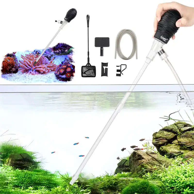hygger Aquarium Cleaning Water Changer Kit