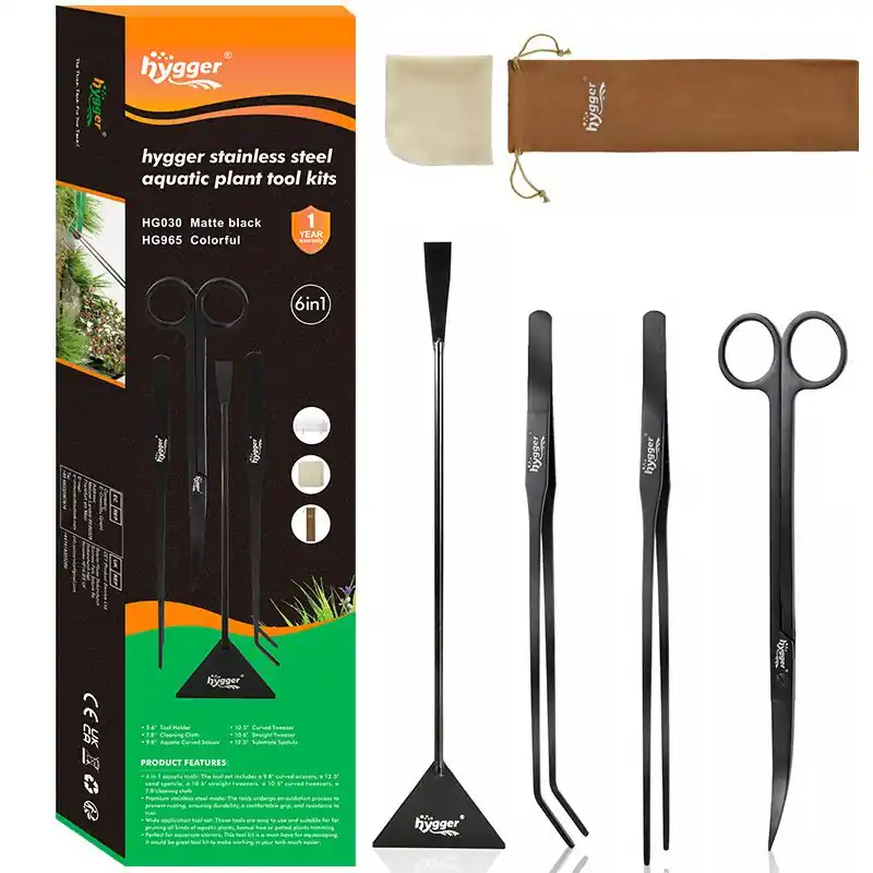 hygger Fish Tank Cleaner Tool Kit