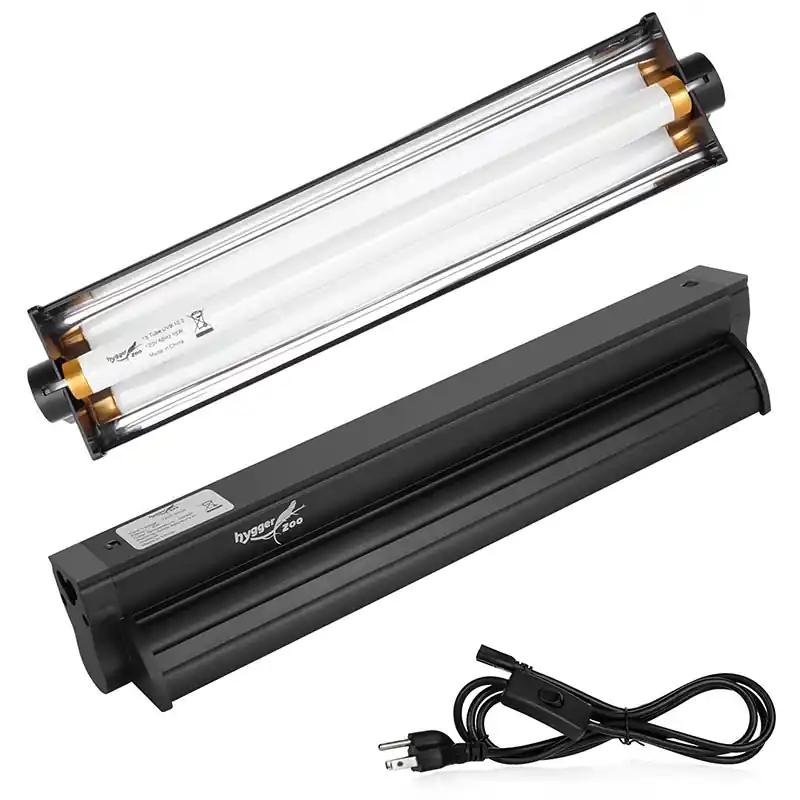 hygger zoo T5 UVB Lighting Combo Kit