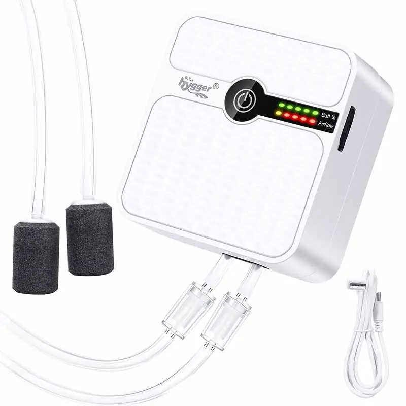 hygger PowerGo Aquarium Air Pump